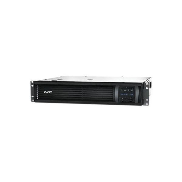 Пристрій безперебійного живлення APC Smart-UPS RM 750VA 2U LCD (SMT750RMI2U)