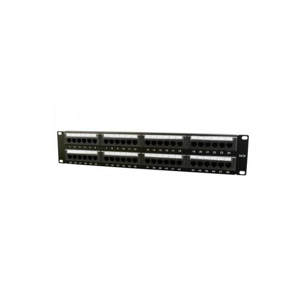 Патч-панель 19" 48xRJ-45 UTP cat.5е, 2U, тип 110 Cablexpert (NPP-C548CM-001)