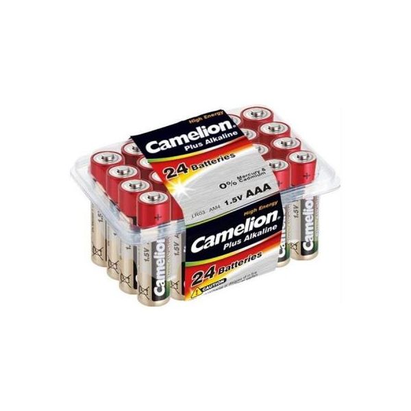 Батарейка Camelion Plus Alkaline LR03 * 24 (LR03-PB24)