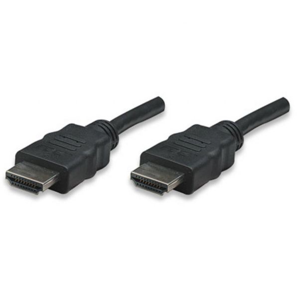 Кабель мультимедійний HDMI to HDMI 5.0m Manhattan (306133)