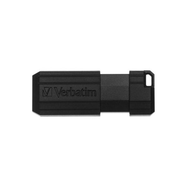 USB флеш накопичувач Verbatim 64GB Store 'n' Go PinStripe Black USB 2.0 (49065)