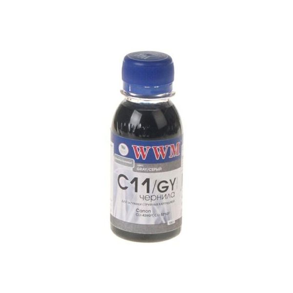 Чорнило WWM CANON CLI426G/521 Grey (C11/GY-2)