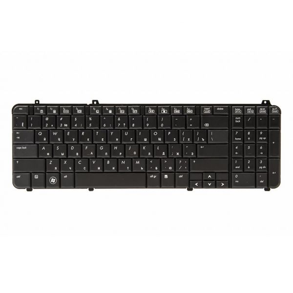 Клавіатура ноутбука PowerPlant HP Pavilion DV6/DV6T-1000 черный,черный (KB310333)