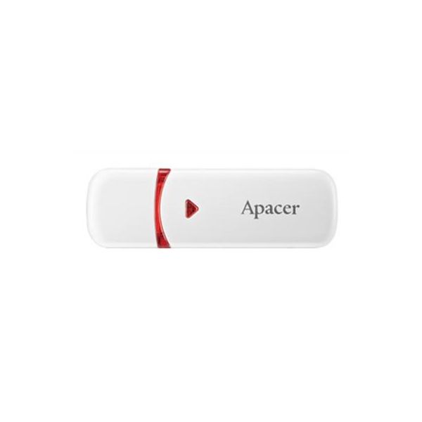 USB флеш накопичувач Apacer 64GB AH333 white USB 2.0 (AP64GAH333W-1)