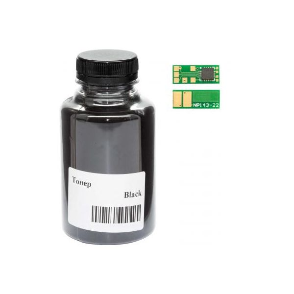 Тонер HP LJ Pro M252, Canon 045, 45г Black +chip WWM (045-CF400A-201Bk)