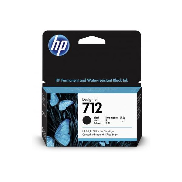 Картридж HP DJ No.712 DesignJet Т230/Т630 Black 38ml (3ED70A)