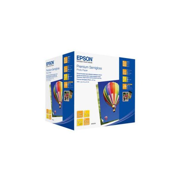 Папір Epson 10х15 Premium Semigloss Photo (C13S042200)