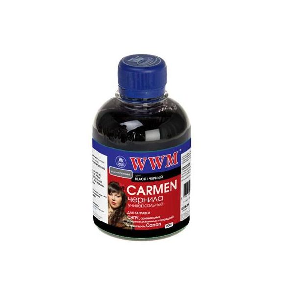 Чорнило WWM CANON UNIVERSAL CARMEN black (CU/B)