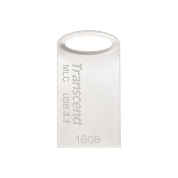 USB флеш накопичувач Transcend 16GB JetFlash 720 Silver Plating USB 3.1 (TS16GJF720S)