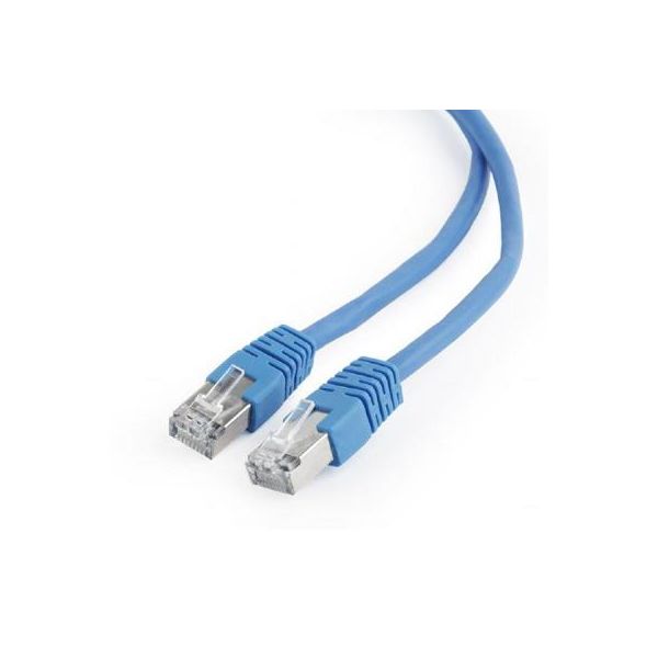 Патч-корд Cablexpert 0.5м FTP, Cat 6, синий (PP6-0.5M/B)