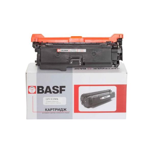 Картридж BASF для HP CLJ CM3530/CP3525 аналог CE250X Black (KT-CE250X)