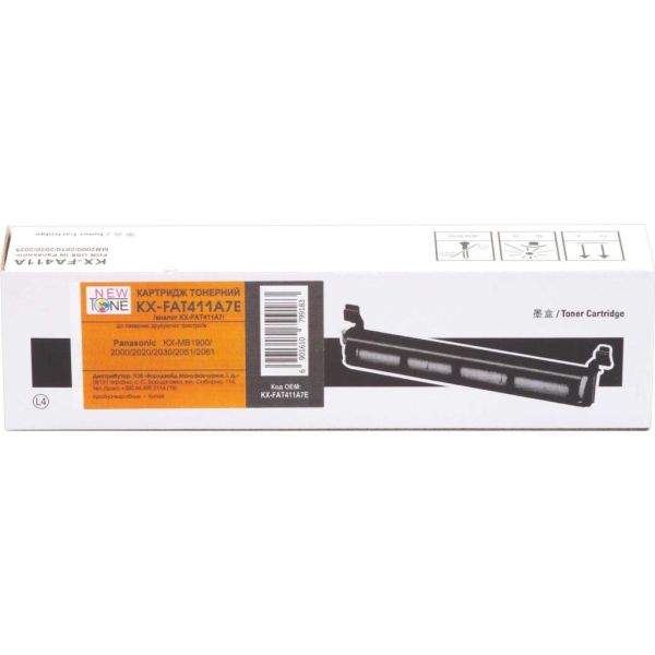 Картридж NewTone для Panasonic KX-MB1900/2020/B-411 (KX-FAT411A7E)