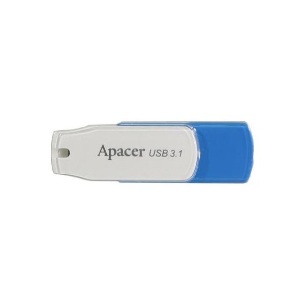 USB флеш накопичувач Apacer 64GB AH357 Blue USB 3.1 (AP64GAH357U-1)