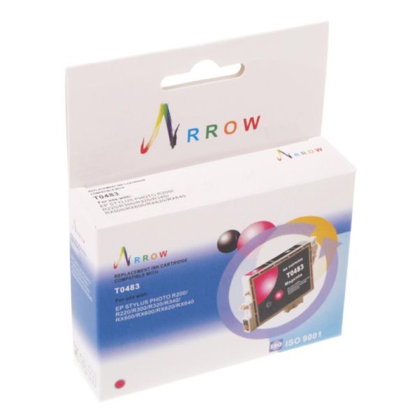 Картридж Arrow Epson StPh R200/R340/RX620 Magenta (A-T0483)