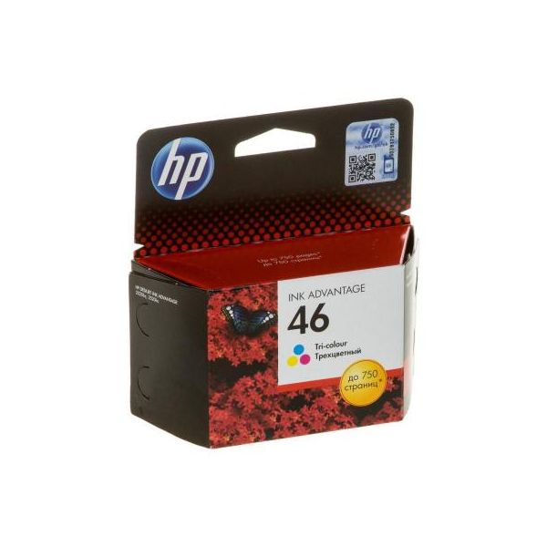 Картридж HP DJ No. 46 Ultra Ink Advantage Color (CZ638AE)