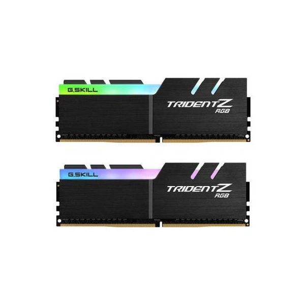 Модуль пам'яті для комп'ютера DDR4 32GB (2x16GB) 3200 MHz TridentZ RGB Black G.Skill (F4-3200C16D-32GTZR)