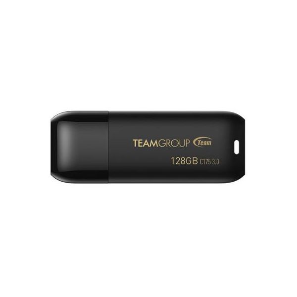 USB флеш накопичувач Team 128GB C175 Pearl Black USB 3.1 (TC1753128GB01)