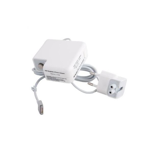 Блок живлення до ноутбуку PowerPlant APPLE 220V, 85W, 20V, 4.6AA (MagSafe 2) (AP85HMAG2)