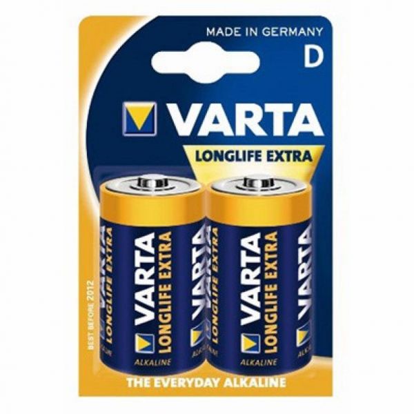 Батарейка Varta D Longlife * 2 (04120101412)