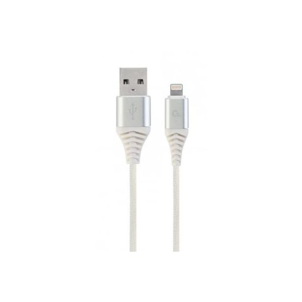 Дата кабель USB 2.0 AM to Lightning 1.0m Cablexpert (CC-USB2B-AMLM-1M-BW2)