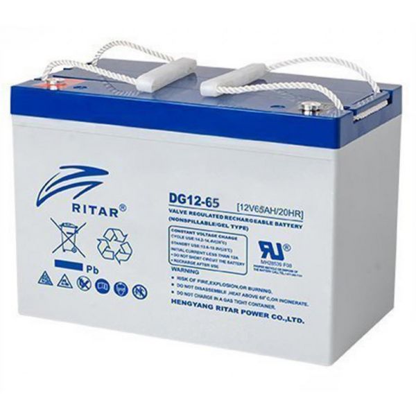 Батарея до ДБЖ Ritar GEL RITAR DG12-65 12V-65Ah (DG12-65)