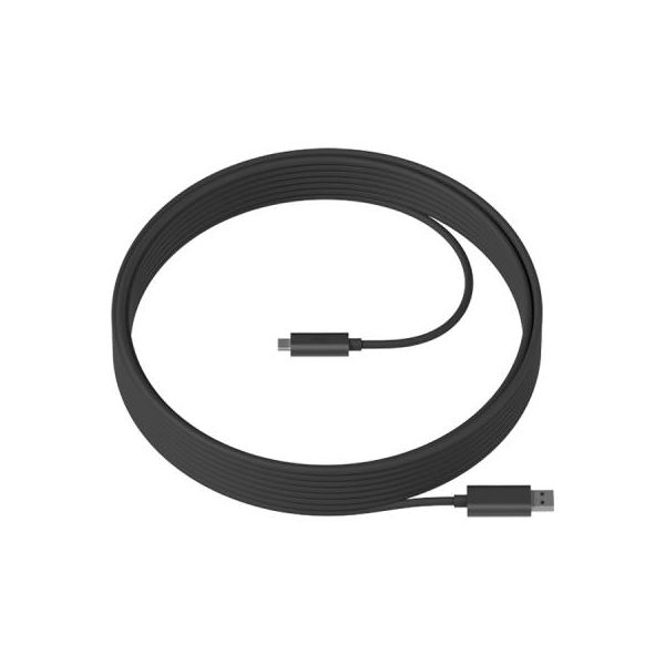 Кабель для передачі даних Logitech Strong USB 3.1 Cable 10M (939-001799)