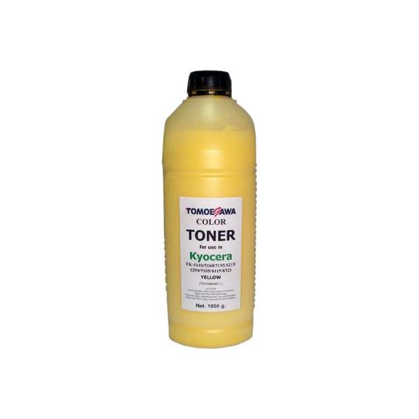 Тонер KYOCERA TK-5140/5195/5215/5305/8115 1кг Yellow Tomoegawa (TG-KM6030Y-1)