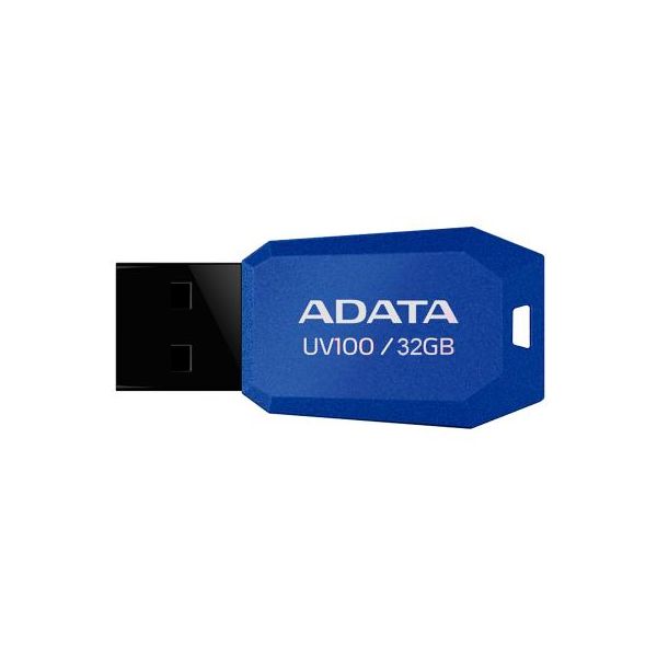 USB флеш накопичувач ADATA 32GB DashDrive UV100 Blue USB 2.0 (AUV100-32G-RBL)