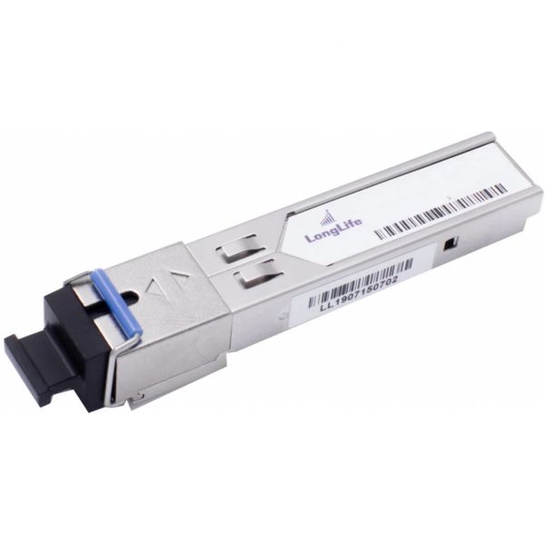 Модуль SFP Alistar Модуль SFP 1000BASE-BX 1SM WDM SC 20KM TX1310/RX1550nm DDM (SFP-1G-BX-U-S20)