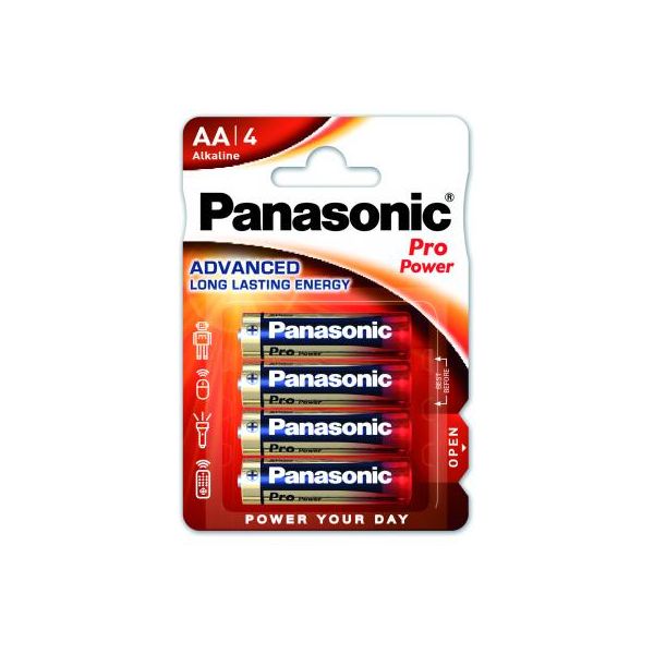 Батарейка Panasonic AA PRO POWER * 4 (LR6XEG/4BP)