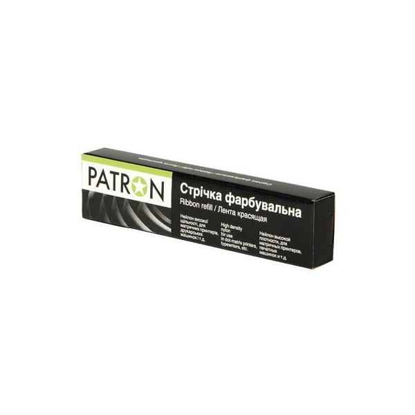 Стрічка до принтерів 13мм х 16м Refill STD Black кільце Patron (RIB-PN-12.7x16-К-B)