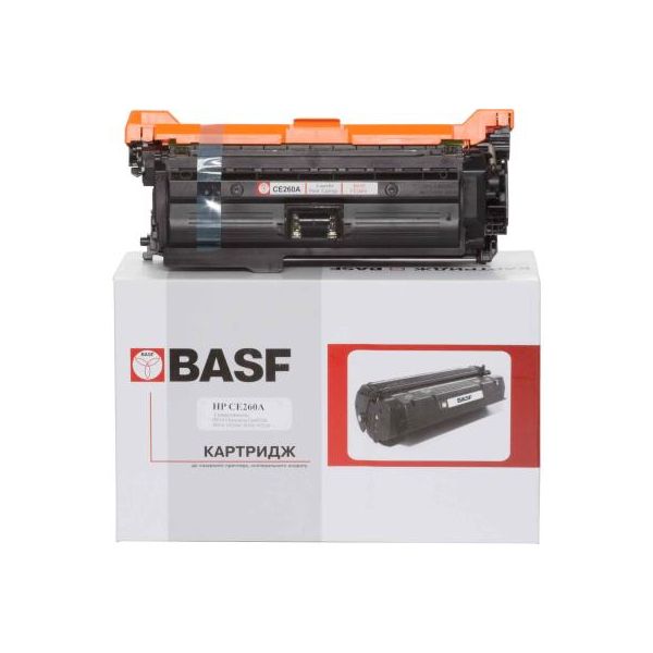 Картридж BASF для HP CLJ CP4025dn/4525xh аналог CE260A Black (KT-CE260A)