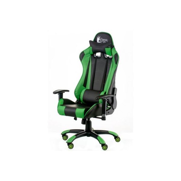 Крісло ігрове Special4You ExtremeRace black/green (000003630)