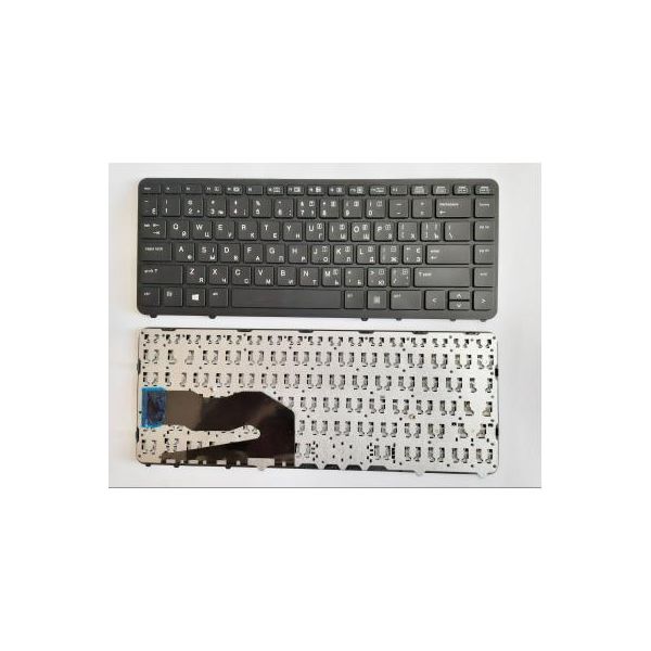 Клавіатура ноутбука HP EliteBook 840 G1/G2, 850 G1/G2 черная с черной UA (A46123)