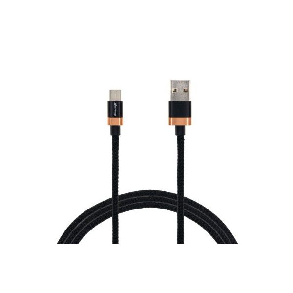 Дата кабель USB 2.0 AM to Micro 5P 1.0m Grand-X (FM07CB)