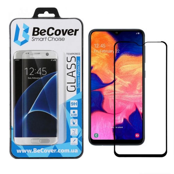 Скло захисне BeCover Samsung Galaxy A10 SM-A105 Black (703677)