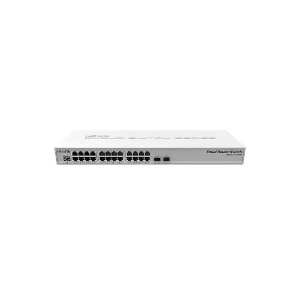 Комутатор мережевий Mikrotik CRS326-24G-2S+RM