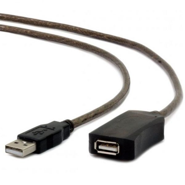 Дата кабель USB 2.0 AM/AF 5.0 m active Cablexpert (UAE-01-5M)