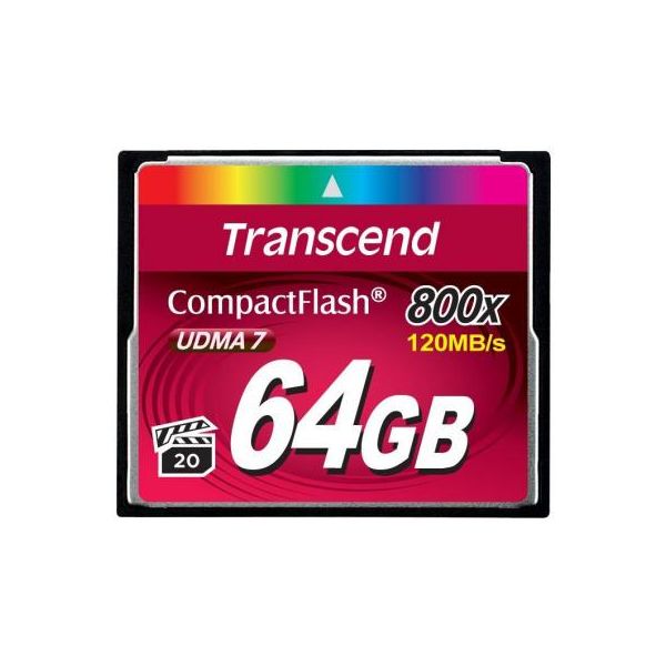 Карта пам'яті Transcend 64GB 800x (TS64GCF800)