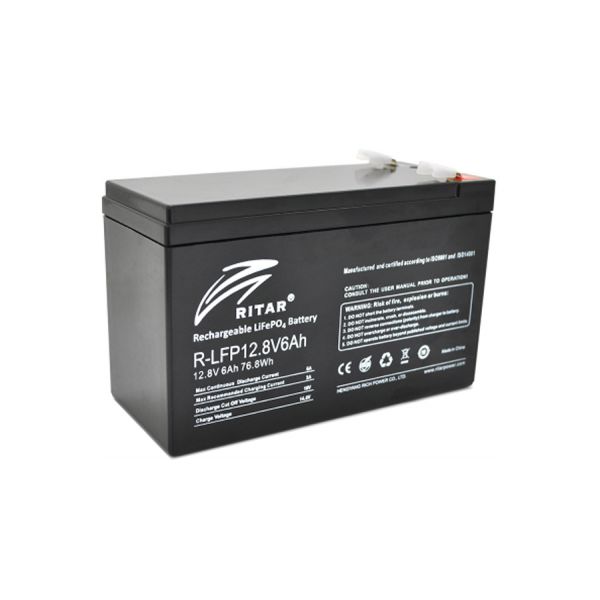 Батарея LiFePo4 Ritar R-LFP 12.8V 6Ah