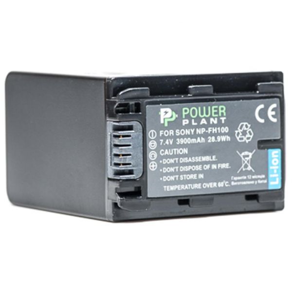 Акумулятор до фото/відео PowerPlant Sony NP-FH100 (DV00DV1205)