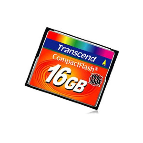 Карта пам'яті Transcend 16Gb Compact Flash 133x (TS16GCF133)