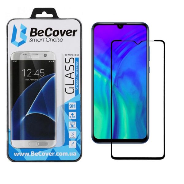 Скло захисне BeCover Honor 20 Lite Black (704546)