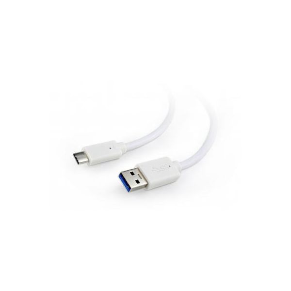 Дата кабель USB 3.0 AM to Type-C 0.5m Cablexpert (CCP-USB3-AMCM-W-0.5M)