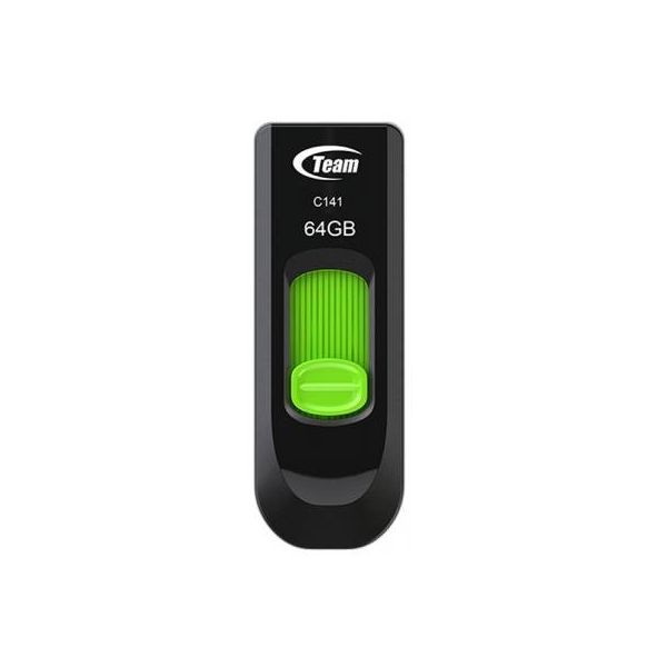 USB флеш накопичувач Team 64GB C141 Green USB 2.0 (TC14164GG01)