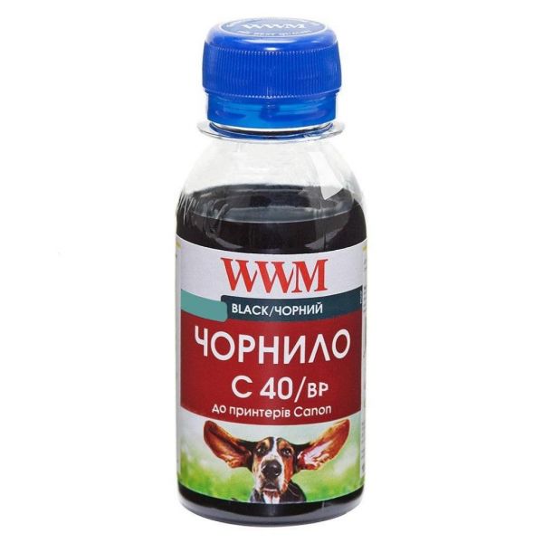 Чорнило WWM CANON PG40/50/PGI5/BCI15 BlackPigment (C40/BP-2)