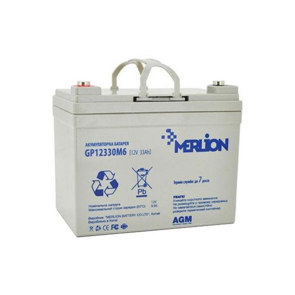 Батарея до ДБЖ Merlion 12V-33Ah (GP12330M6)