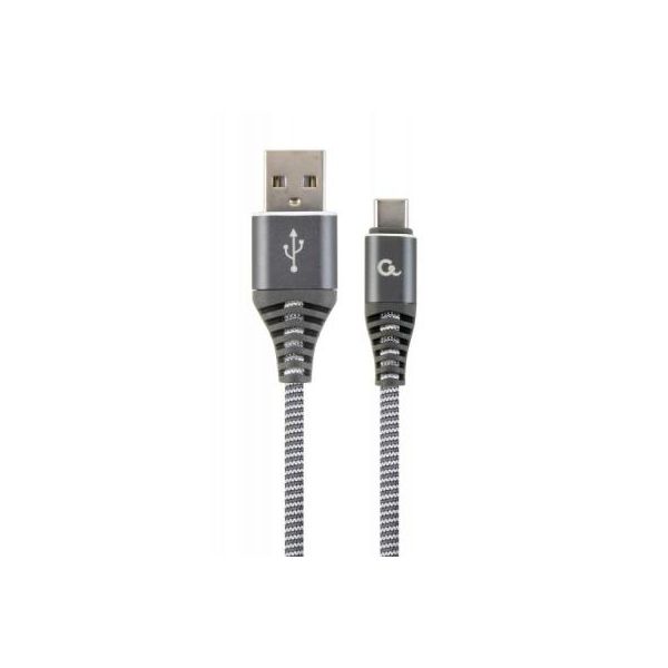 Дата кабель USB 2.0 AM to Type-C 2.0m Cablexpert (CC-USB2B-AMCM-2M-WB2)