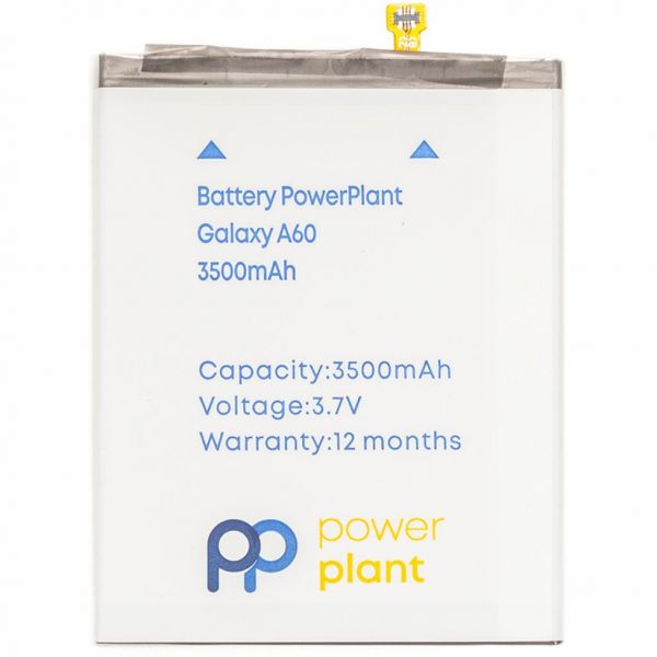 Акумуляторна батарея для телефону PowerPlant Samsung Galaxy A60 (EB-BA606ABU) 3500mAh (SM170708)