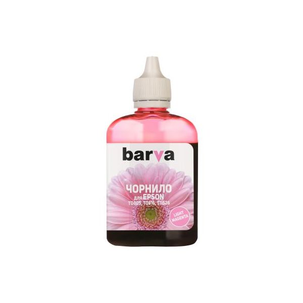 Чорнило Barva EPSON T0816 LIGHT MAGENTA 90г (E081-329)